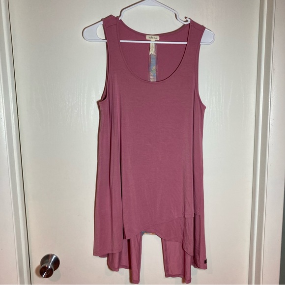 Matilda Jane Tops - Matilda Jane solid floral tank medium‎ Secret Garden